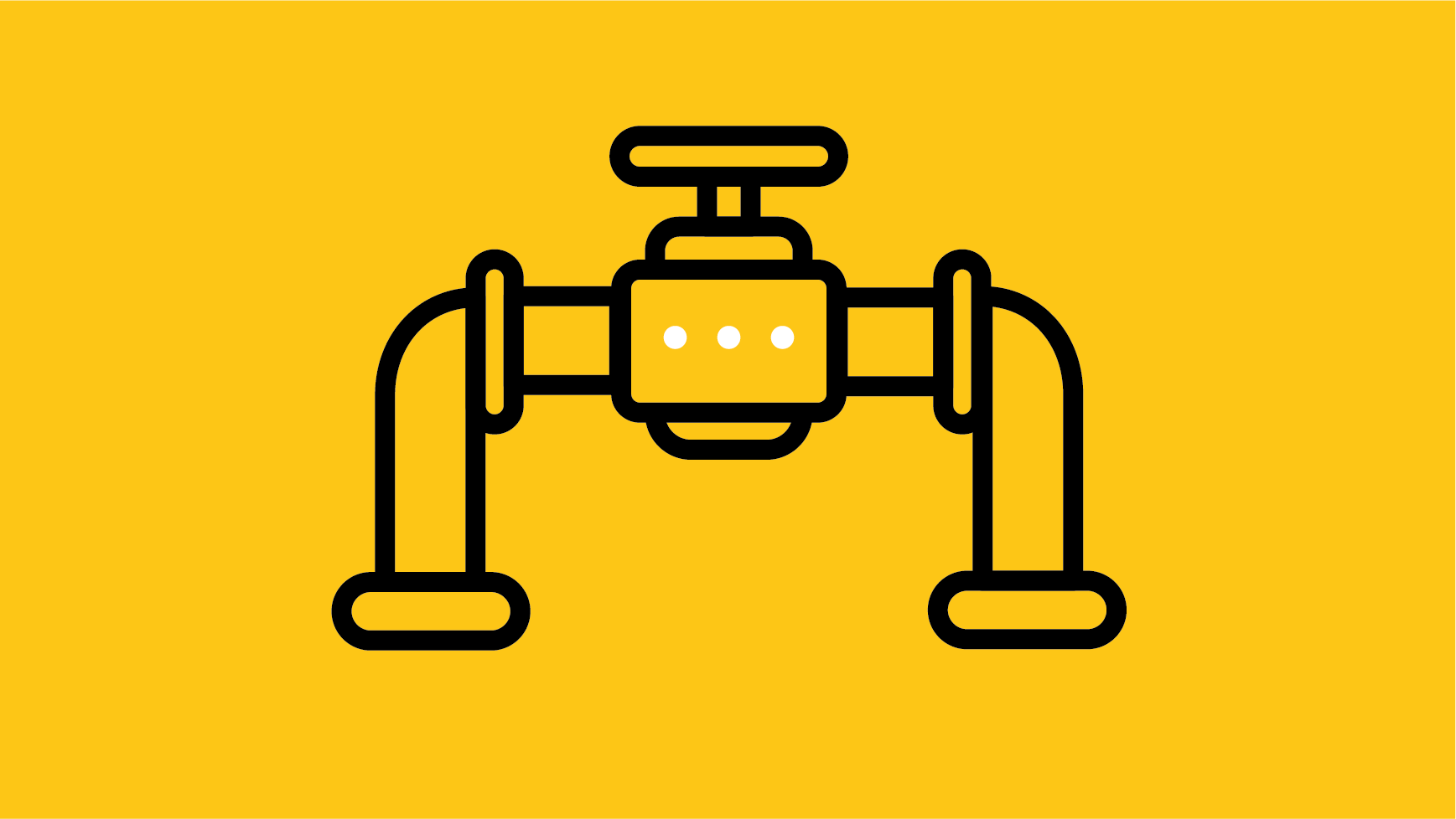 Illustration of industrial piping